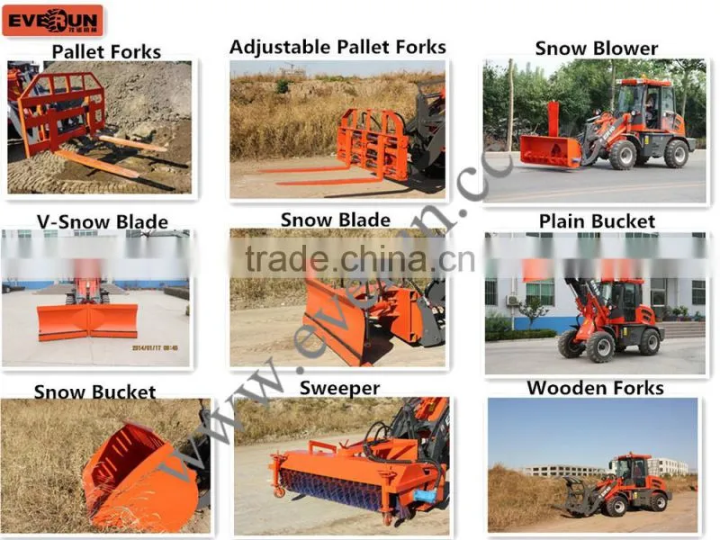 ER2000 multifuction telescopic wheel loader with CE