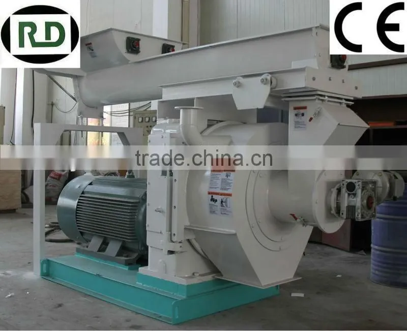 RD350MX Wood Granulator 500-700kg/h,poultry feed/aquatic feed/biomass feed pellet machinery,CE/SGS/GOST certificated.