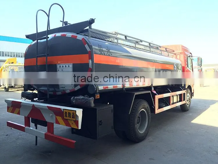 chemical tank vehicle