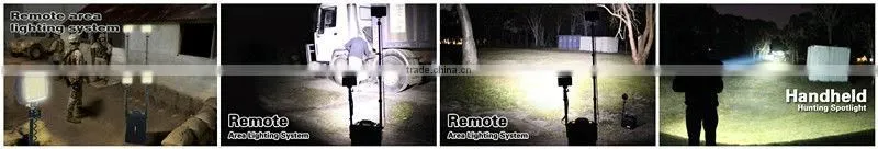 Waterproof Guangdong led lighting system Hazardous location tripod light with battery (RLS836L) 12V 7ah Sealed Lead Acid