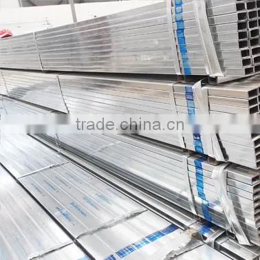 znic coated 20x20x0.7mm pre galvanized square steel pipe