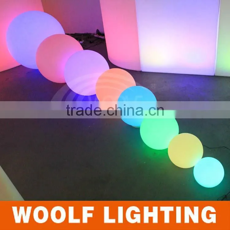 D30cm Waterproof IP68 low power swimming pool led light ball