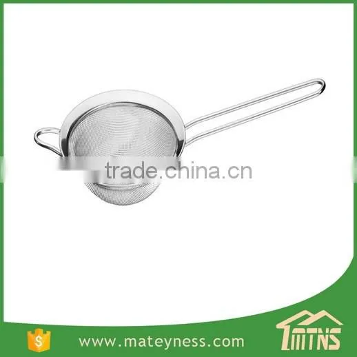 Set of 3 Fine Mesh Stainless Steel Strainer Colander