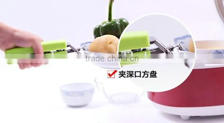 CY171 Stainless Steel Grill Clip Dish Bowl Grill Tools