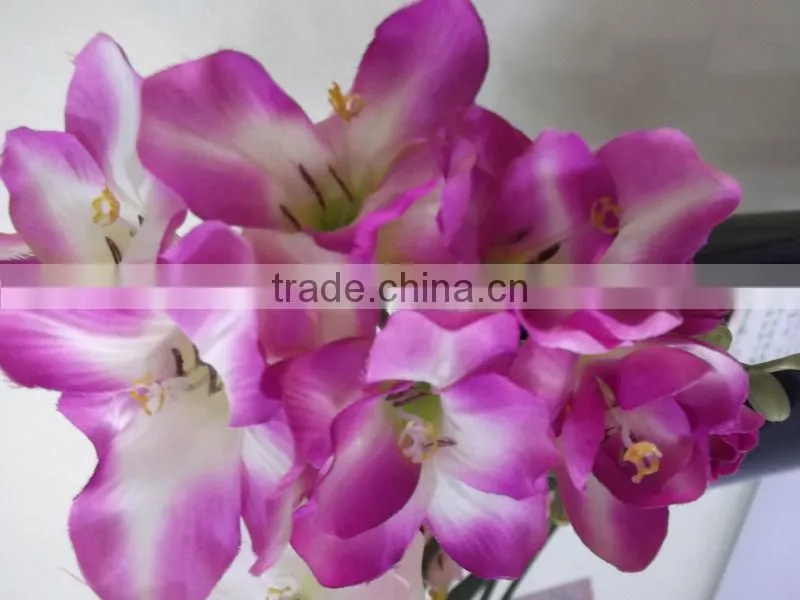 artificial handmade 2-branch orchid flower