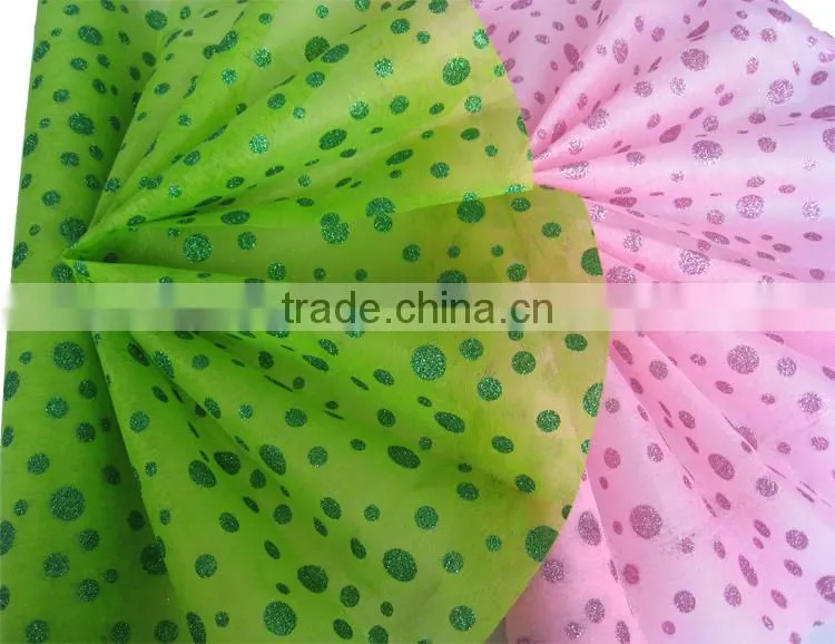 Glitter wrapping paper roll