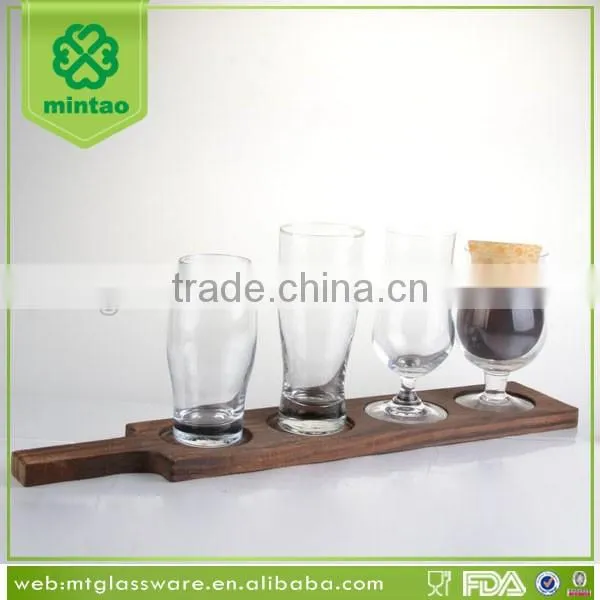 popular design 5pcs set craft beer glass set