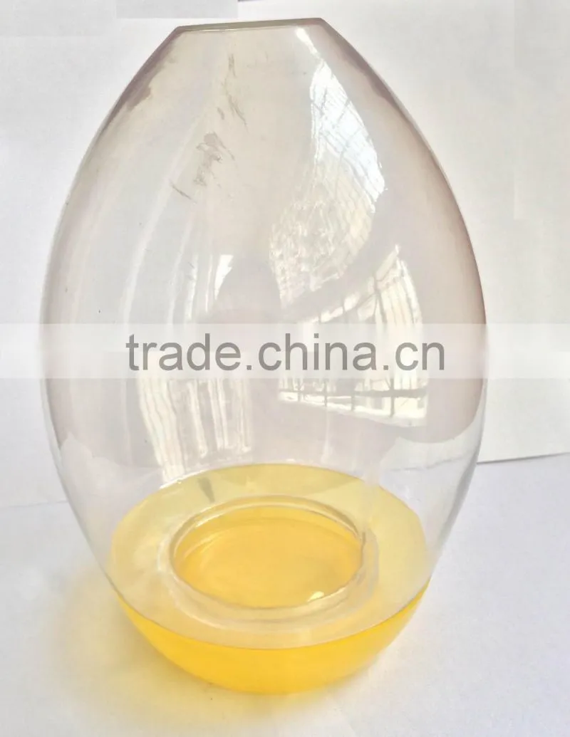 Food grand PS material Easter egg container/plastic easter egg/animal easter egg