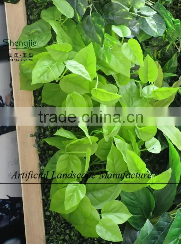 ODM or OEM artificial plants wall in factory,fake green wall