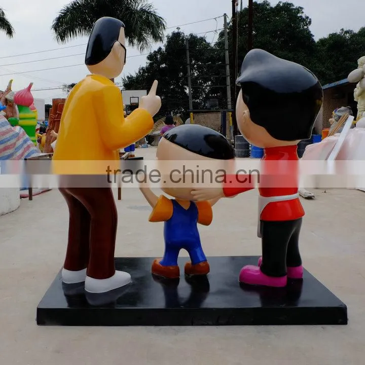 Fiberglass TV or movie cartoon character