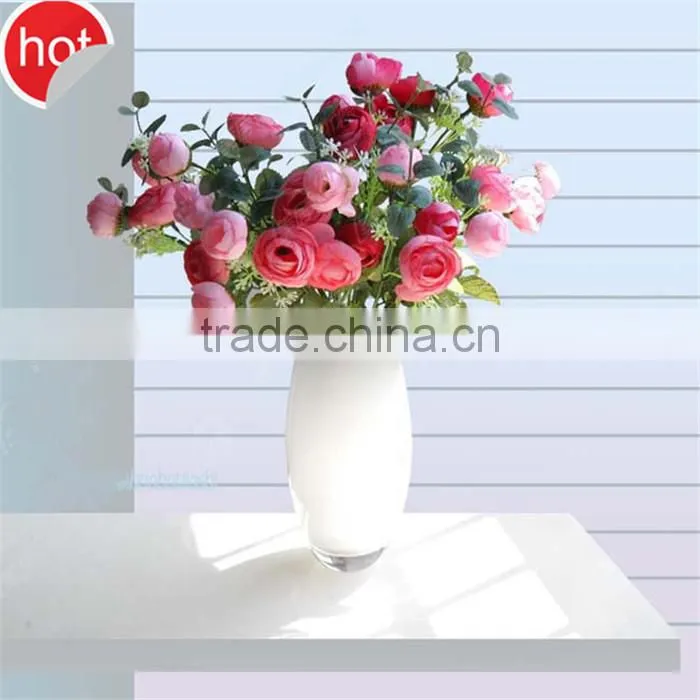 clear glass vase cylinder fashion glass vase