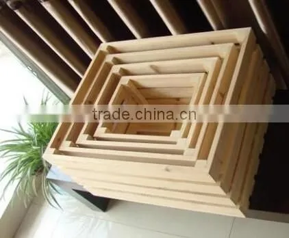 antique wooden tray