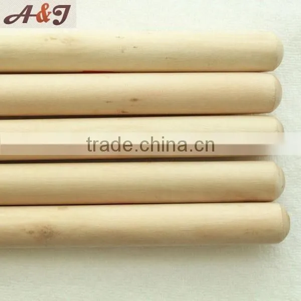 Two times polishing wooden stick for household tool