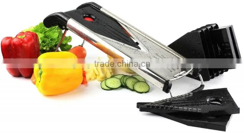 2017 The New Kitchen Stainless Steel V Blade Mandoline Slicer