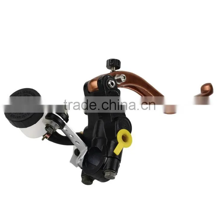 Left Right Motorcycle Brake Lever Clutch Brake Master Cylinder Assy Hydraulic Master Brake Cylinder
