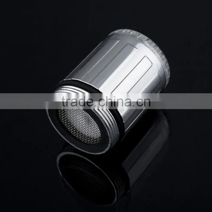 Led Water Faucet light 7 colors Changing Quick Flashing Shower Stream glow led water tap faucet ftic Water Stream Spout Sink Tap