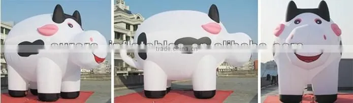 advertising inflatable light box, glowing inflatable pillars