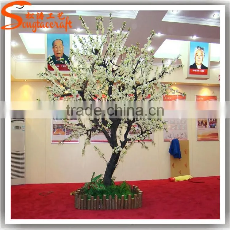 Hot sale in Alibaba China cherry blossom tree decor party artificial wedding cherry tree fantasy artificial cherry tree