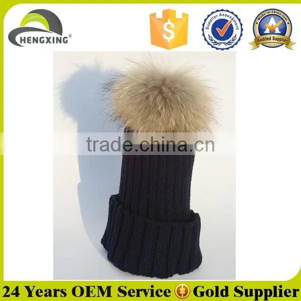 Wholesale Winter fur hat custom