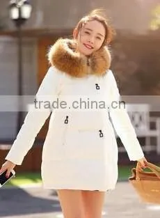 GZY wholesale pink coat fur hood at low price