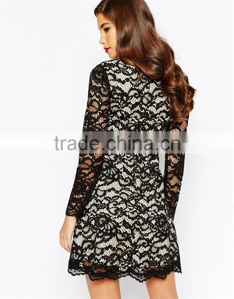 China clothing factory new customize fashion ladies dress sexy ladies dress
