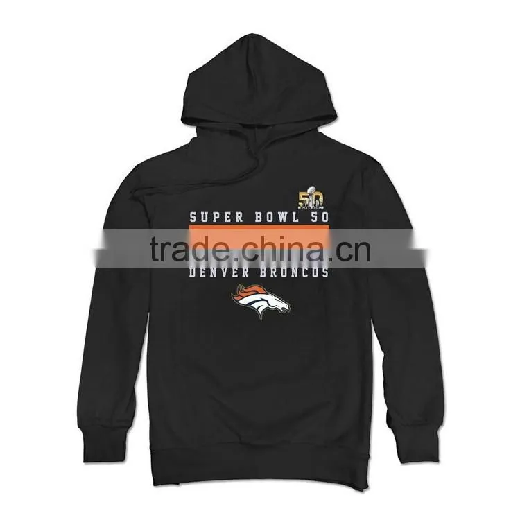 Bulk Custom Printing Design 65% Polyester 35% Cotton Fleece Mens Pullover Oversized Hoodie