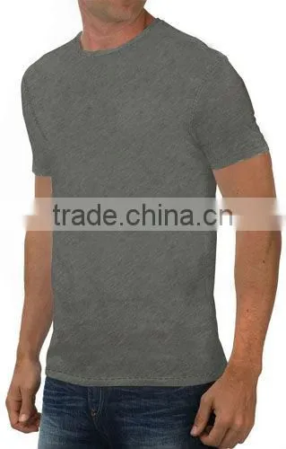 Plain Round Neck Single Jersey T-shirts/ Rib Neck T-shirts
