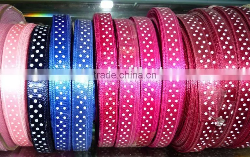 Polyester satin ribbon and gift packing ribbon