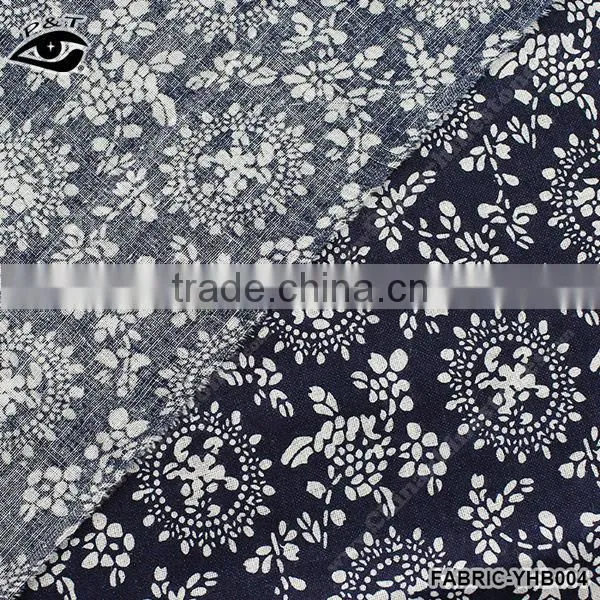 Chinese style classical elegance Cotton fabric linen fabric