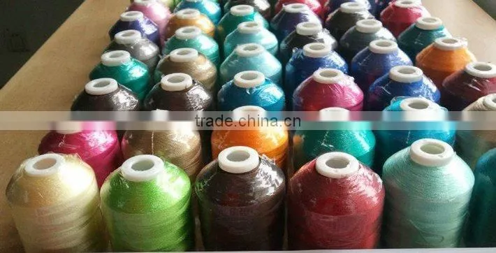 New 58 Large 100% Viscose Rayon Machine Embroidery Thread Spools, 800m *58 Free Shipping