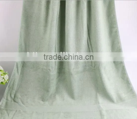 Bamboo Fiber Fabric Shower Towel