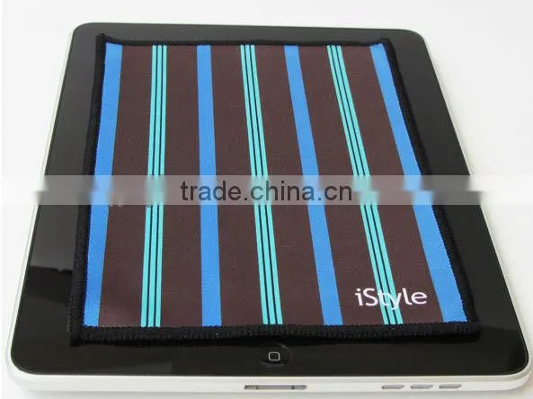 Microfibr printed ipad cleaning cloth