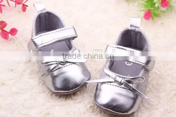 Hot Sale New Design Princess Girl Prewalker Baby Soft Sole Shoes