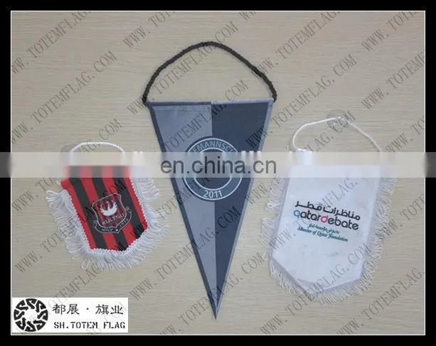 Mini Pennant Flags , Sublimation Flag Pennant , Triangle Pennants