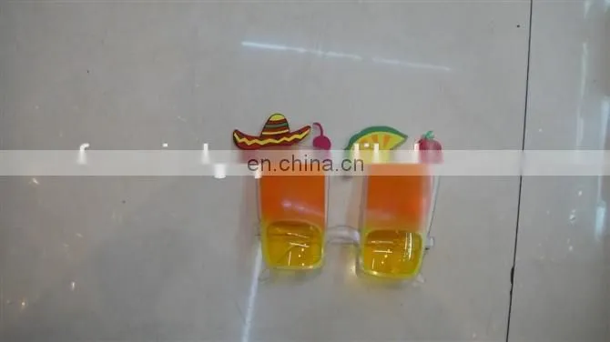 clinking glasses shaped glasses fun party glasses