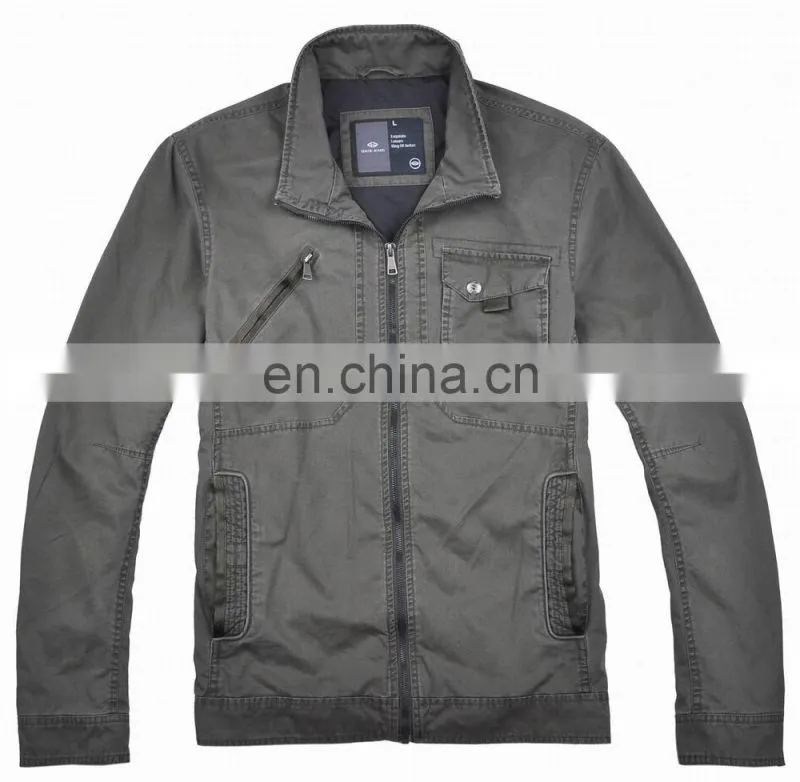 lastest new mens spring thin army style stylish jean jacket bulksale