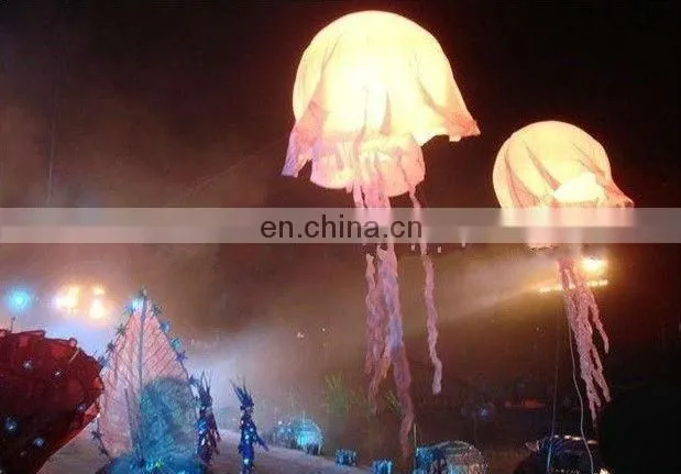 led inflatable jellyfish balloon