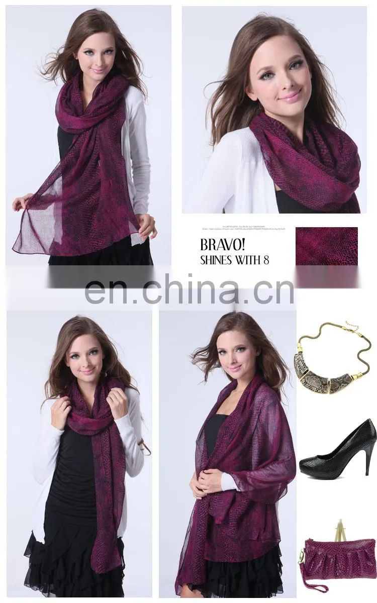 2015 Newest style fashion design long Africa shawls(PP0560AL)