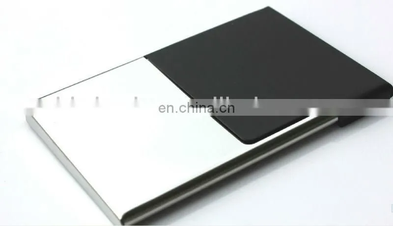 name card case with mirror polish