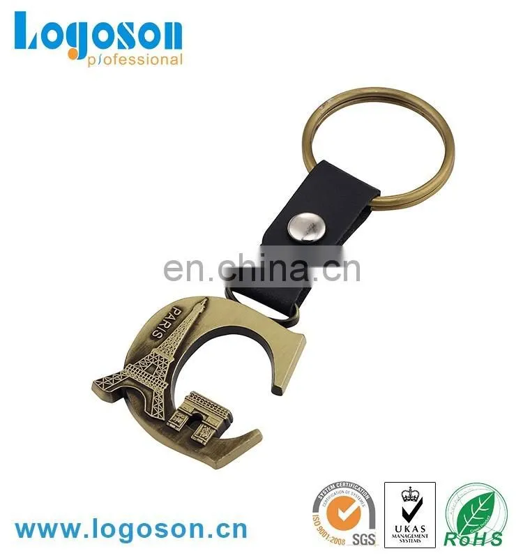 SOUVENIR 3D METAL keyring souveir france keychain