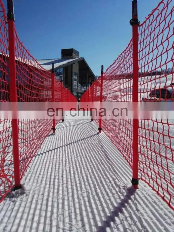 PE Ski slope safety net, snow fence safety net