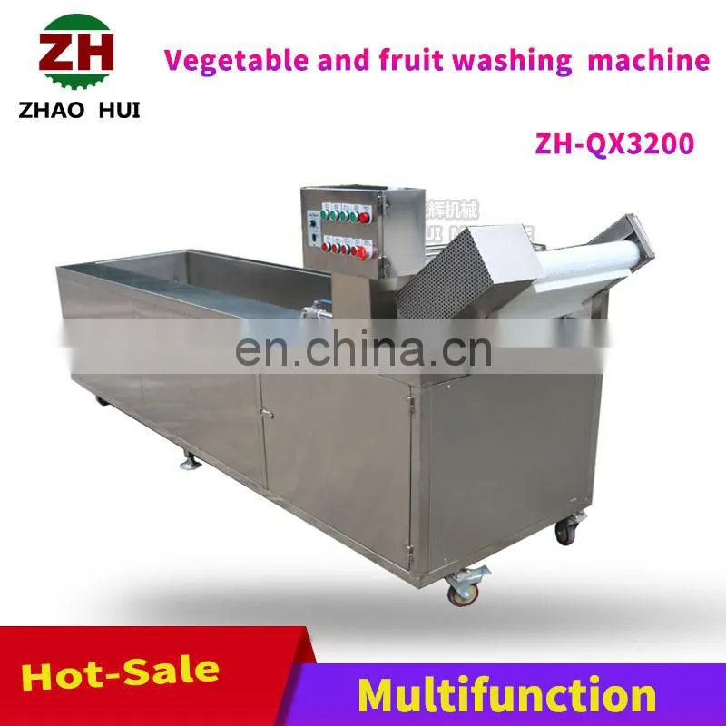 automatic restaurant vegetable washing machine with ozone celery washer