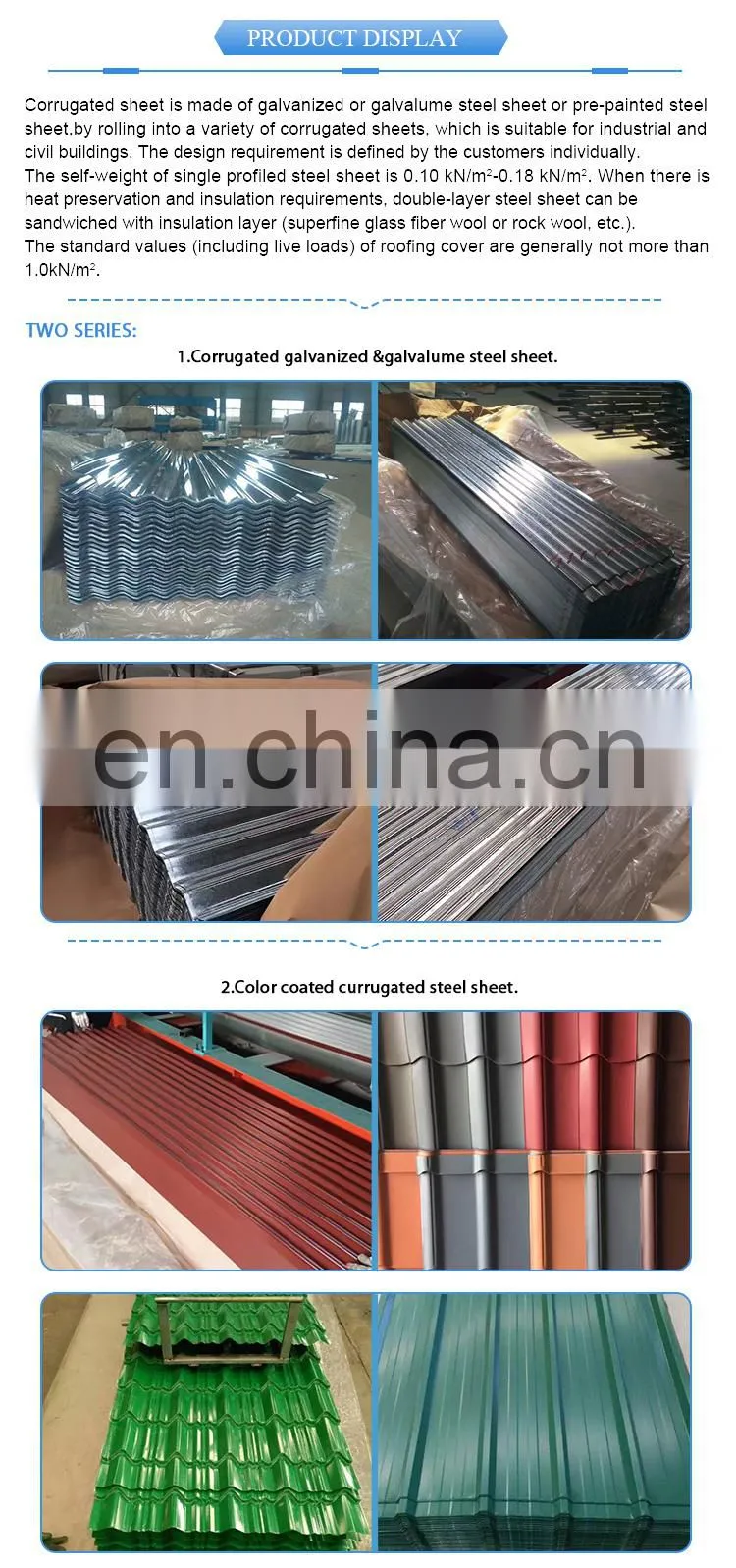 Trade Assurance DX51D SGCC Cold Rolled Technique and corrugated Galvanized wave sheet