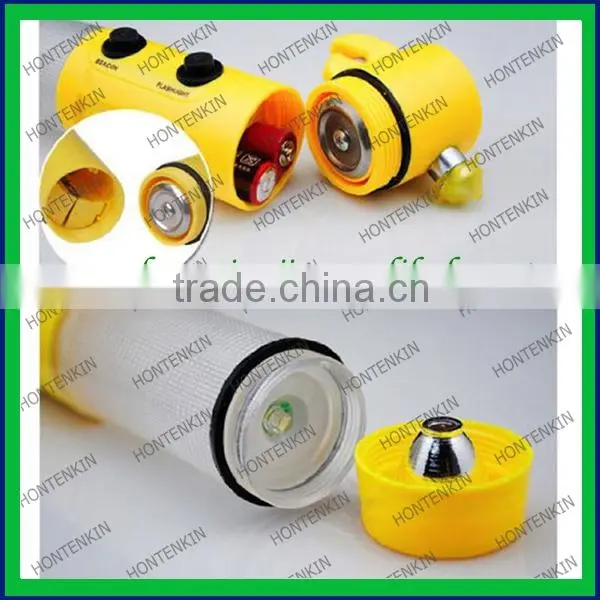 4in1 Car Auto Escape Safety Emergency Hammer Belt Cutter Led Beacon Flashlight