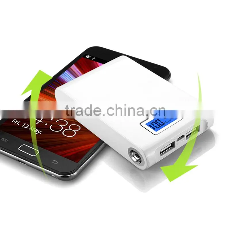 Credit Card 10000mAh Power Bank With Led Light