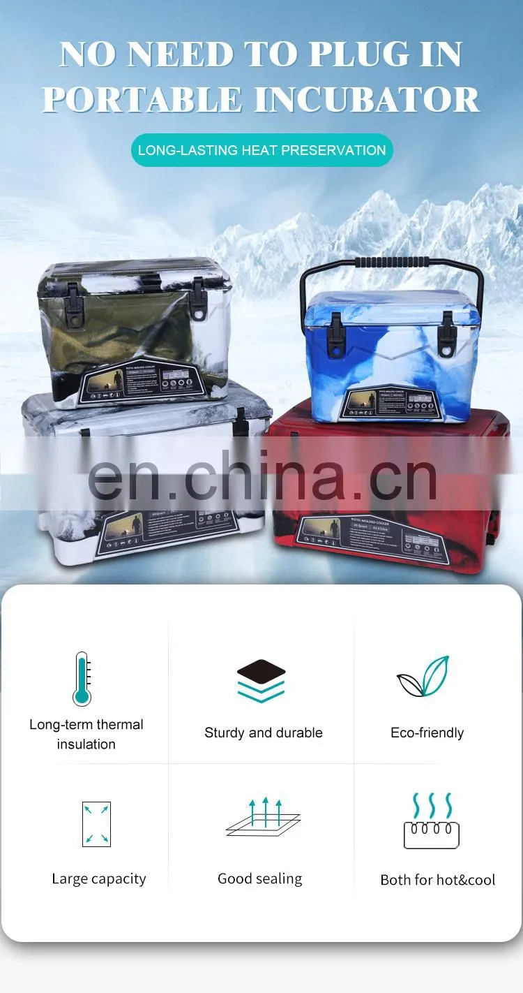 GINT 20QT Durable Clean Hard Thermal Camping Fishing Outdoor Cooler Box