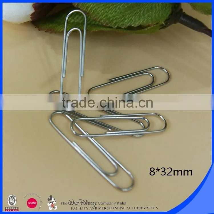 Plastic box silver color u shape fastener