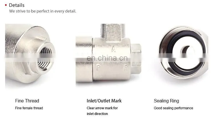 SNS BQE Series professional pneumatic air quick release valve air exhausting valve