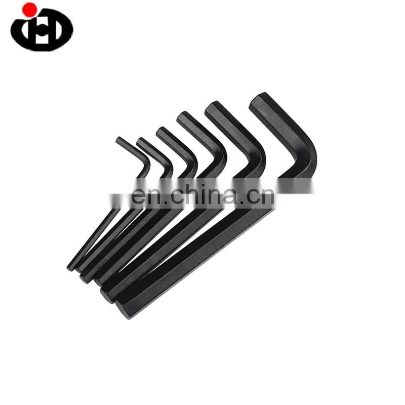 High Quality L shaped Metric Size Flat Head Hex Key Allen Wench Carbon Steel