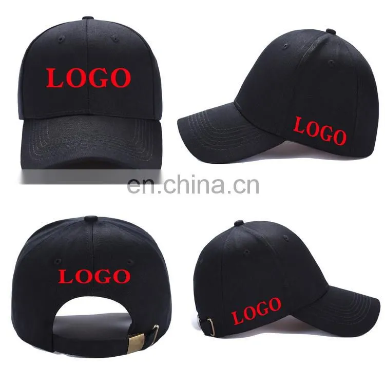 Low MOQ Custom Unisex Adjustable Vintage Cotton Washed Dad Hat Plain Distressed Baseball Cap